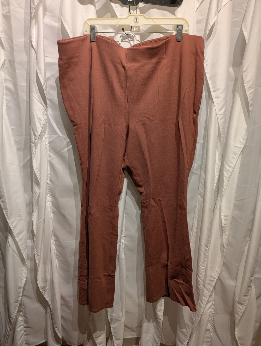 17 Ava & Viv Plus Size 3X Pants Dusty Rose Comfort Stretch